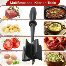 Load image into Gallery viewer, Kitchen Meat Chopper Ground Beef Masher Utensil Heat Resistant Non-Stick
