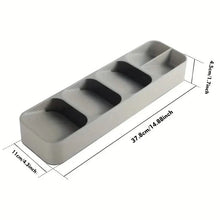 Load image into Gallery viewer, Kitchen Tableware Drawer Spoon Storage Box
