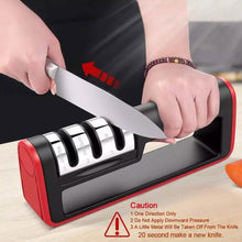 将图片加载到图库查看器，Knife Sharpener Professional Ceramic Tungsten Kitchen Sharpening System Tool
