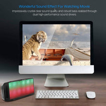 将图片加载到图库查看器，KOCASO LED Wireless Speaker Dynamic Multicolor Hands-Free
