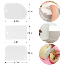 Load image into Gallery viewer, Kootek 11 Inch Rotating Cake Turntable with 2 Icing Spatula and 3 Icing Smoother
