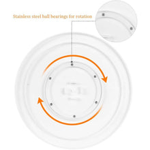 Load image into Gallery viewer, Kootek 11 Inch Rotating Cake Turntable with 2 Icing Spatula and 3 Icing Smoother
