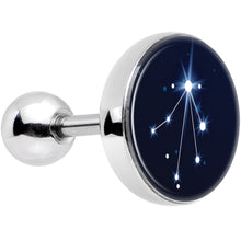 将图片加载到图库查看器，Zodiac Constellation Libra Tragus Cartilage Earring

