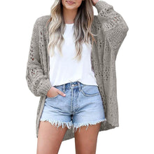 将图片加载到图库查看器，Ladies Crochet Cardigan Sweater
