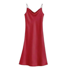 Load image into Gallery viewer, Ladies Fashion Red Soft Short Sleepwear For Women Trendy Women's Comfortable V Neck Bathrobe  Bridesmaid Bride Party Robes
