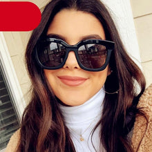 将图片加载到图库查看器，Ladies Fashion Retro Sun Sunglasses For Women Cat Eye Glasses Women/Men Luxury Eyewear For  Female Lightweight Frame Glasses For Women Retro Eyewear Unique Style Eyeglasses
