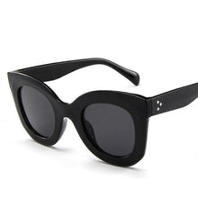 将图片加载到图库查看器，Ladies Fashion Retro Sun Sunglasses For Women Cat Eye Glasses Women/Men Luxury Eyewear For  Female Lightweight Frame Glasses For Women Retro Eyewear Unique Style Eyeglasses
