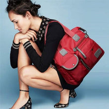将图片加载到图库查看器，Ladies Oxford Cloth Shoulder Messenger Bag
