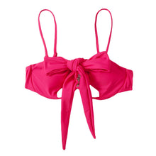 将图片加载到图库查看器，Ladies Summer Solid Color  Swimsuit Female Detachable Shoulder Strap Halter Bikini Women's Bikini Swimsuits One Piece Bathing Suits Tie Knot Cutout Swimwear with Crisscross Design
