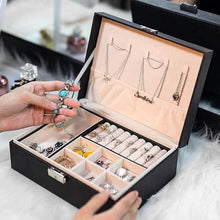 Load image into Gallery viewer, Lady PU Leather Jewelry Box

