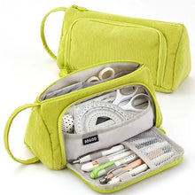 Load image into Gallery viewer, Large Capacity Corduroy Pencil Case
