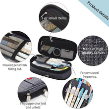 Load image into Gallery viewer, Large Capacity Pencil Case Storage Bag
