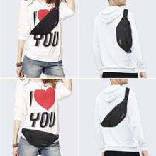 Load image into Gallery viewer, Large Crossbody Fanny Pack with 4-Zipper Pockets
