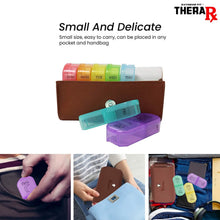 将图片加载到图库查看器，Large Daily Pill Box Medicine Organizer with PU Leather Case
