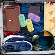 将图片加载到图库查看器，Large Daily Pill Box Medicine Organizer with PU Leather Case
