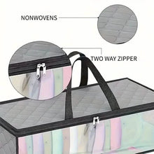 将图片加载到图库查看器，Large Under Bed Storage Bag with Zips
