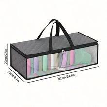 将图片加载到图库查看器，Large Under Bed Storage Bag with Zips
