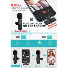 将图片加载到图库查看器，Lavalier Wireless Microphone
