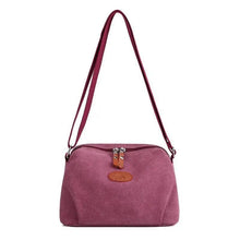 Load image into Gallery viewer, Lavish Style Canvas Crossbody Bag For Women And Girld Travel Bag Lightweighted Casual Shoulder Bag For Females
