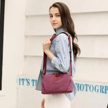 Load image into Gallery viewer, Lavish Style Canvas Crossbody Bag For Women And Girld Travel Bag Lightweighted Casual Shoulder Bag For Females
