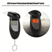 将图片加载到图库查看器，LCD Screen Professional Alcohol Breathalyzer Tester
