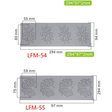 Load image into Gallery viewer, Leaf Cake Mold Coral Leaves Decorative Lace Mat Sugar Craft Silicone Pad Fondant Moulds Decorating Tools Baking Accessories Leaf Mold Fondant Leaf 3D Cake Decorations Styling Chocolate Sugar Cookie Cutter Set Silicone Mold
