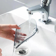 Load image into Gallery viewer, Leaf Shape Soap Box Creative Drain Soap Holder Bathroom Soap Holder Free Perforated Soap Dish For Bathroom Suction Cup Soap Dish Soap Dish with Draining Tray Soap Holder Saver for Shower Bathroom Keep Soap Bars Dry Clean
