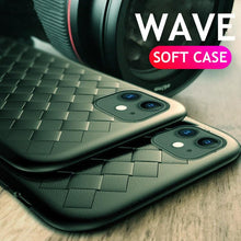 Load image into Gallery viewer, Leather Breathable Mesh Phone Case Suitable For iPhone 14 13 11 Pro Max 12 Mini Xs 6S 7 8 Plus X XR Silicone Soft Thin Protective Exquisite Textures Case For Iphone Comfortable Grip Elegant Case For Smartphone
