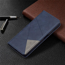 Load image into Gallery viewer, Leather Case For iPhone 11 12 13 14 Pro Max Mini XR XS Max X Flip Case Cover For iPhone SE Brown Leather Flip Case with Invisible Magnet and Card Slot Protective Case

