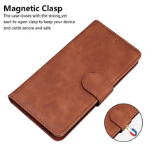 将图片加载到图库查看器，Leather Phone Case Wallet Cover For iPhone XR XS 10 11 Pro 12 mini 13 Pro Max Flip Stand Case Simple Skin-Friendly PU Leather Case Wallet Protective Case Flip Shockproof Mobile Phone Case
