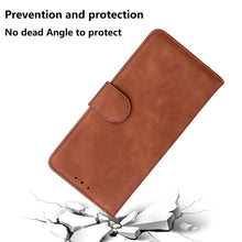 将图片加载到图库查看器，Leather Phone Case Wallet Cover For iPhone XR XS 10 11 Pro 12 mini 13 Pro Max Flip Stand Case Simple Skin-Friendly PU Leather Case Wallet Protective Case Flip Shockproof Mobile Phone Case
