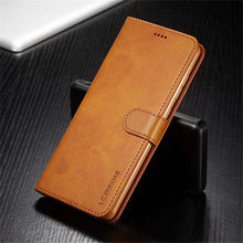 Load image into Gallery viewer, Leather Wallet Case for Xiaomi 12T 12X 11T Mi 11 Lite Poco M4 M3 X4 X3 Pro F3 Redmi 10C 9C 9A Note 11S 10 9S 8T Pro Flip Cover Card Holder  Wallet Flip Protective Phone Case
