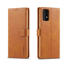 Load image into Gallery viewer, Leather Wallet Case for Xiaomi 12T 12X 11T Mi 11 Lite Poco M4 M3 X4 X3 Pro F3 Redmi 10C 9C 9A Note 11S 10 9S 8T Pro Flip Cover Card Holder  Wallet Flip Protective Phone Case
