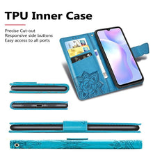 将图片加载到图库查看器，Leather Wallet Case For Xiaomi Redmi 10A 10C 9 9A 9C 9T 8 8A 7 7A 6 6A Case Redmi Note 11 11E 11S 10 10S 9 9S 8 8T 7 Pro Cover Wallet Flip Cover with Mobile Phone Holder and Card Slot Magnetic PU Leather Wallet Case
