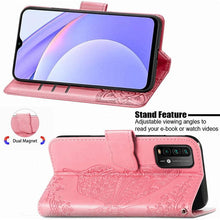 将图片加载到图库查看器，Leather Wallet Case For Xiaomi Redmi 10A 10C 9 9A 9C 9T 8 8A 7 7A 6 6A Case Redmi Note 11 11E 11S 10 10S 9 9S 8 8T 7 Pro Cover Wallet Flip Cover with Mobile Phone Holder and Card Slot Magnetic PU Leather Wallet Case
