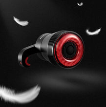 将图片加载到图库查看器，LED Bicycle Waterproof USB Charging Taillight Cycling Flashlight Auto Brake Sensing Smart Bicycle Rear Brake Lights Braking Sensing Taillights USB Rechargeable Ultra Bright LED Warning Bicycle Flashlight

