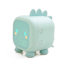 将图片加载到图库查看器，Led Cartoon Alarm Clock Voice Control Digital

