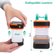 将图片加载到图库查看器，LED Collapsible Solar Camping Lantern
