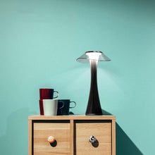 将图片加载到图库查看器，LED Desk Lamp Dimmable Protection Eyes USB Charging Smart Touch Switch Bedside Lamps Transparent Crystal Creative Table Light Decorative Table Lamp Cute Study Lamps for Bedroom Décor
