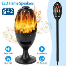Load image into Gallery viewer, LED Flame Speakers Torch
