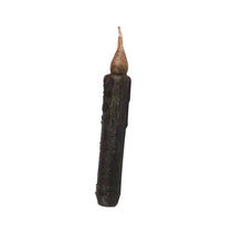 将图片加载到图库查看器，LED Flameless Wax Candle Battery Operated Taper Pillar Candle LED Plastic Candles For Restaurants Hotels Museums Black Flameless Candles Real Wax Flickering LED Pillar Candles
