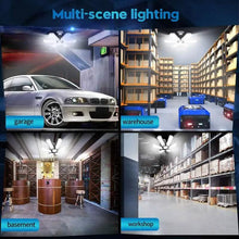 Load image into Gallery viewer, LED Garage Ceiling Lights 150W 15000LM 6500K with 6+1 Deformable Panels
