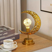 将图片加载到图库查看器，LED Iron Moon Lamp
