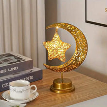 将图片加载到图库查看器，LED Iron Moon Lamp

