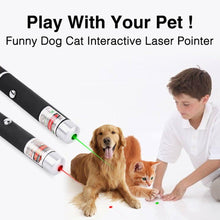 将图片加载到图库查看器，LED Laser Pet Cat Toy Red Dot Light Sight 530Nm 405Nm 650Nm Interactive Pen Pointer For Cats Dogs Pet Interactive Toys Cat Chase Exercise Toys For Indoor Cat Laser Presentation Remotes For Indoor Classroom Teaching
