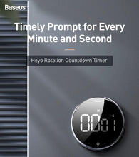 Load image into Gallery viewer, LED Magnetic Digital Timer For Kitchen Cooking Countdown Alarm Clock Digital Kitchen Timer, Large Magnetic LED Countdown Timer with Constant Light Function for classrooms 3-Level Volume Quiet Egg Timer for Children  Electronic Cooking Countdown Timer
