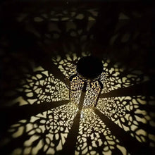 Load image into Gallery viewer, LED Metal Lantern Solar Lamp
