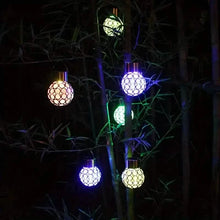 Load image into Gallery viewer, LED Outdoor Solar Lights Garden Light Chandelier Hanging Lamp

