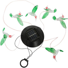 将图片加载到图库查看器，LED Solar Hummingbird Wind Chime
