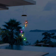 将图片加载到图库查看器，LED Solar Hummingbird Wind Chime
